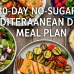 30-Day No-Sugar Mediterranean Diet Meal Plan for Beginners (Dietitian-Approved Guide)