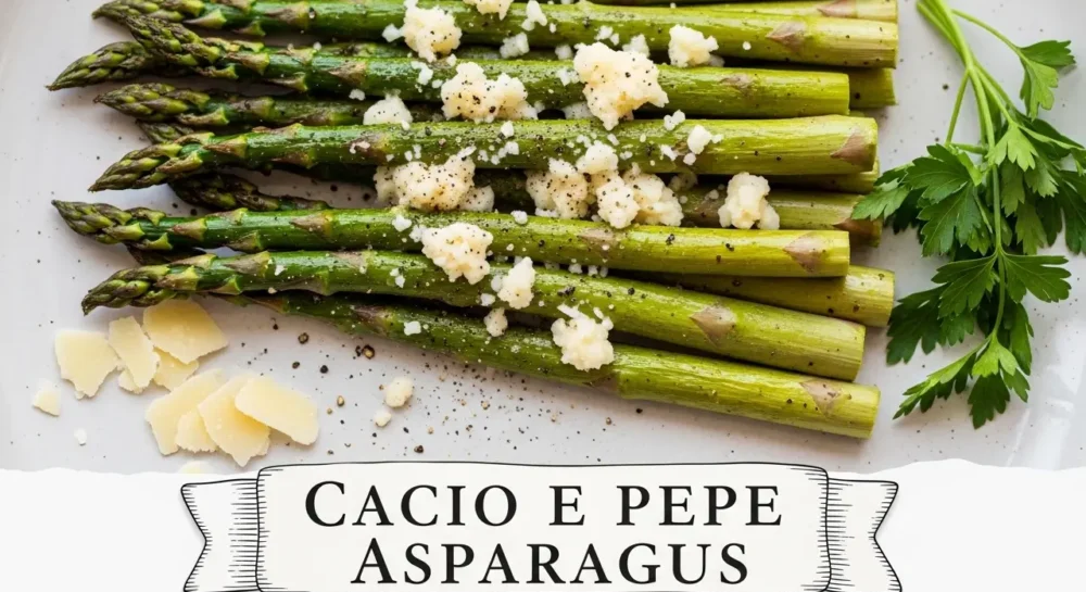 Cacio e Pepe Asparagus