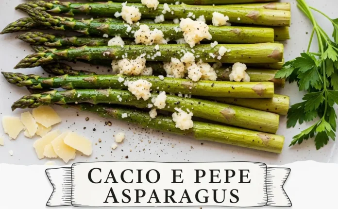 Cacio e Pepe Asparagus