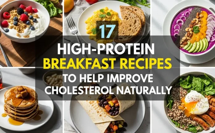 17 High-Protein Breakfast Recipes to Help Improve Cholesterol Naturally