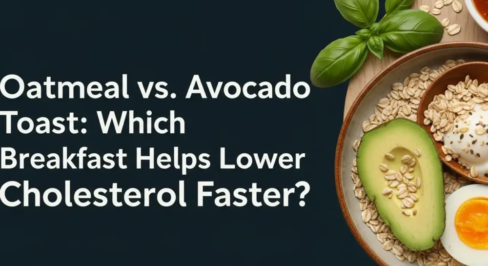 Oatmeal vs. Avocado Toast: Which Breakfast Helps Lower Cholesterol Faster?