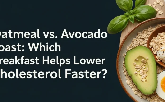 Oatmeal vs. Avocado Toast: Which Breakfast Helps Lower Cholesterol Faster?