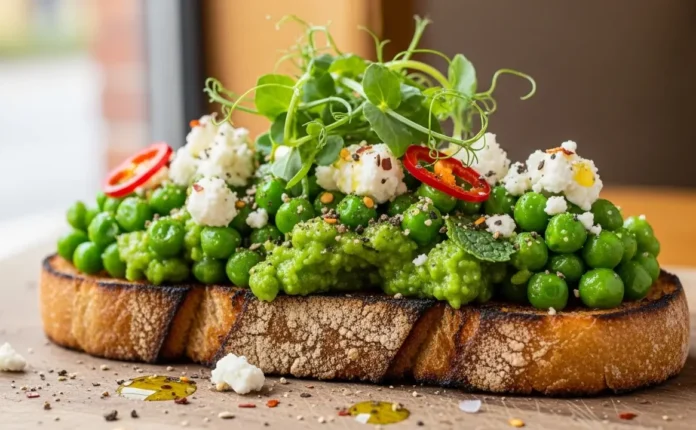 Smashed Pea Toast