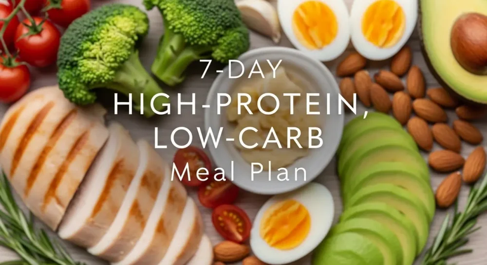 7-Day High-Protein, Low-Carb Meal Plan