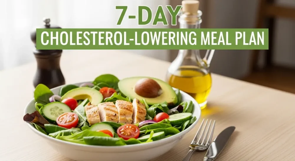 7-Day Cholesterol-Lowering Meal Plan