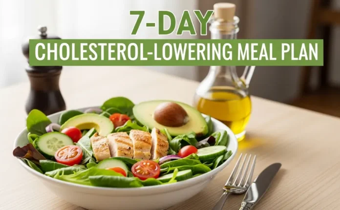 7-Day Cholesterol-Lowering Meal Plan