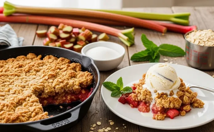 Rhubarb Crisp Recipe