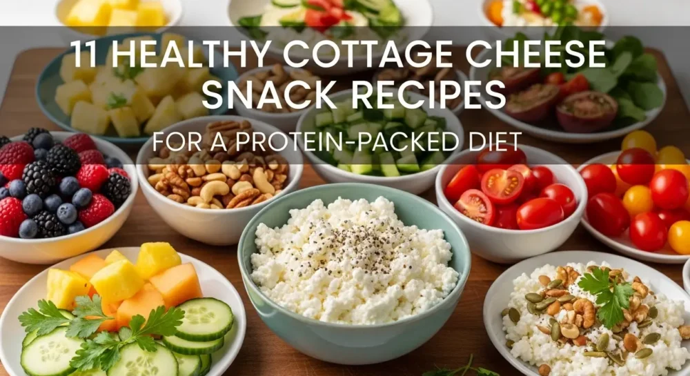 11 Healthy Cottage Cheese Snack Recipes for a Protein-Packed Diet