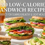 20 Low-Calorie Sandwich Recipes Perfect for Summer (Healthy & Light Meals)
