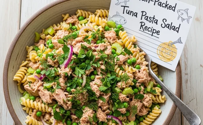 Protein-Packed Tuna Pasta Salad Recipe