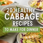 20 Healthy Cabbage Recipes to Make for Dinner – Easy, Budget-Friendly & Nutritious Meals