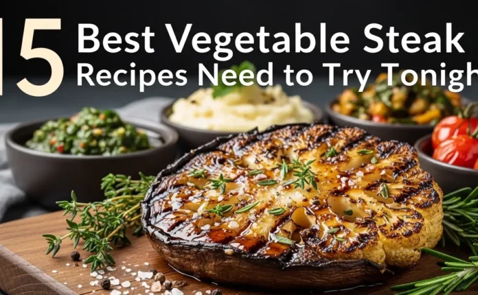 15 Best Vegetable Steak Recipes You Need to Try Tonight