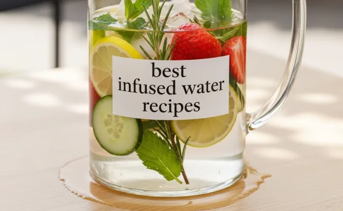 Best Infused Water Recipes to Stay Hydrated Naturally