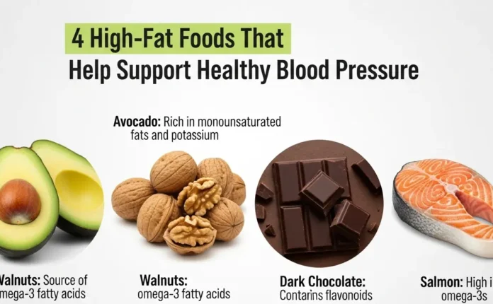 4 High-Fat Foods That May Help Support Healthy Blood Pressure