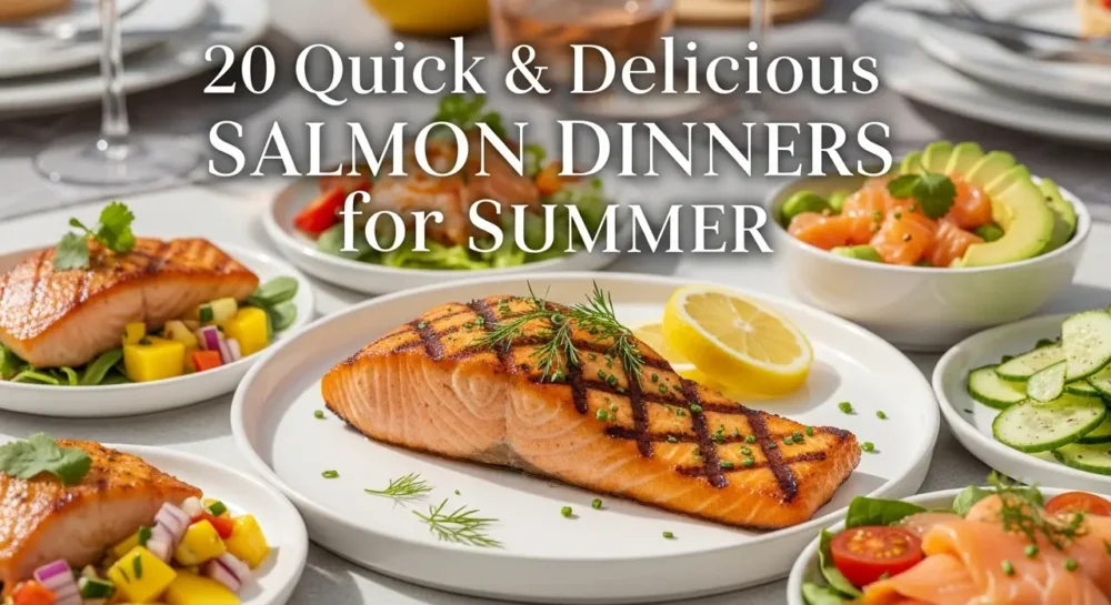20 Quick & Delicious Salmon Dinners for Summer