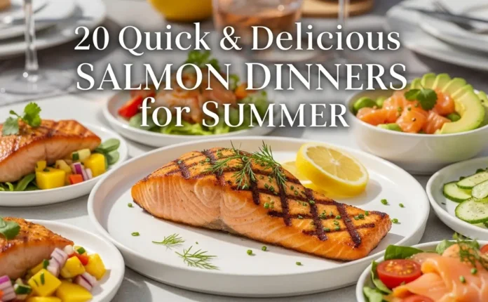 20 Quick & Delicious Salmon Dinners for Summer